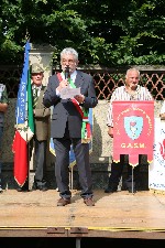 discorso del primo cittadino Roberto Moine