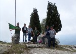 Alpini presenti alla festa della croce sul Mombracco